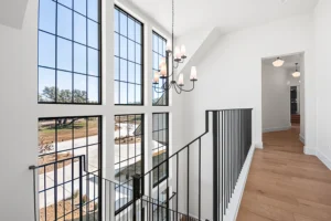 Second Story Hallway Looking out to the Front Elevation